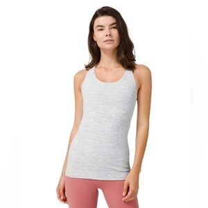 Lululemon Cool Racerback Tank  Tank Size 4 Wee Are From Space Nimbus Battleship